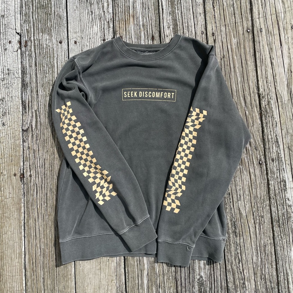 New Seek Discomfort Crew Neck Sweater Sweatshirt